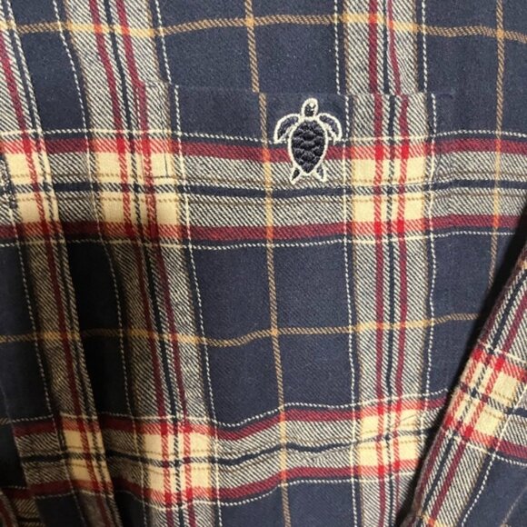 Simply Southern Shirt Womens Large Plaid Button Up Flannel Cotton Preppy - Picture 3 of 6